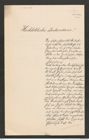 k.k. naturhistorisches Hofmuseum, Intendanzakten 1885-1896 (Hauer), Aktenzahl Z.164/1889, Seite 1